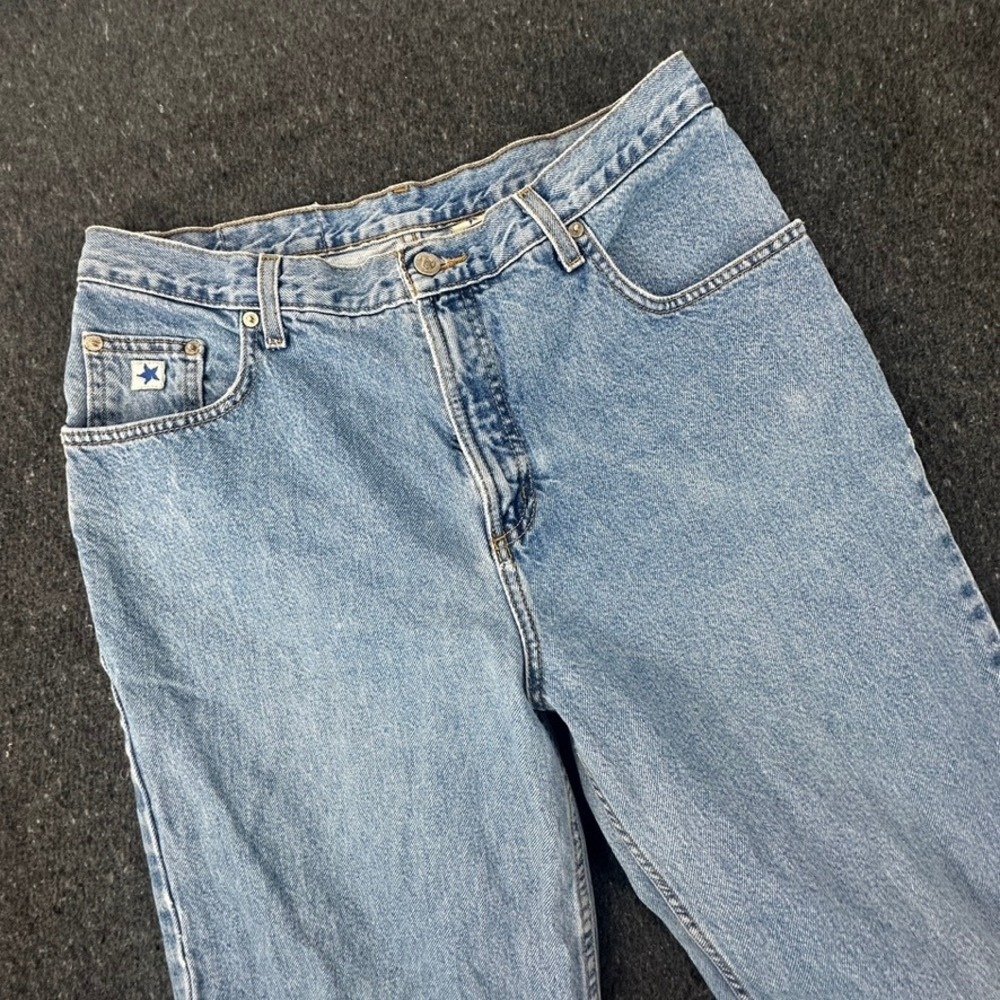 Vintage Rockies Slim Fit Jeans Women 15 Light Wash High Rise Western Cowgirl 90s